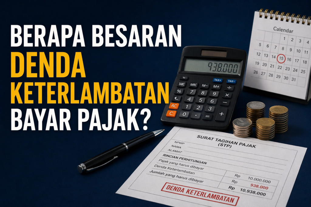 denda keterlambatan bayar pajak taxtix.id
