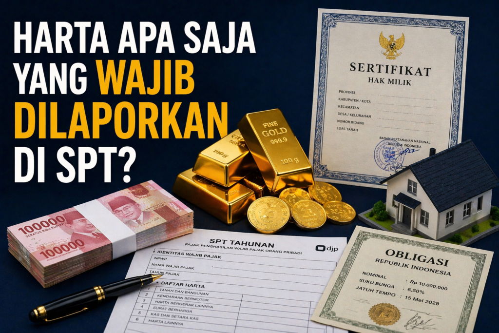 harta apa saja yang wajib dilaporkan taxtix.id