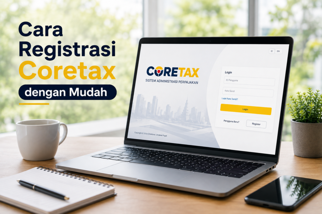 cara registrasi Coretax taxtix